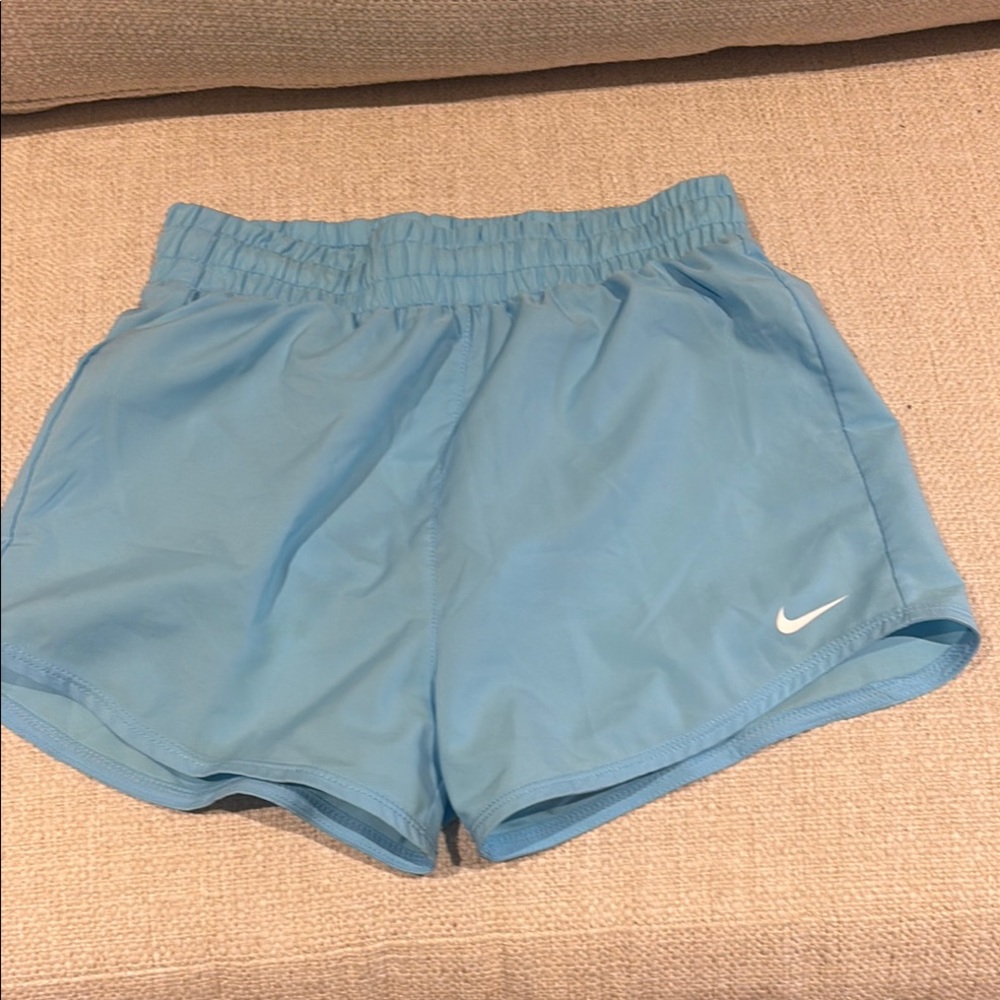 Nike Blue Athletic Shorts Lightweight Breathable